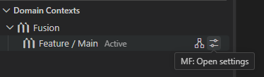 Open settings